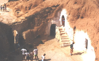 Dug-out house near Matmata