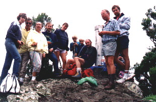 5 Nationen wandern gemeinsam