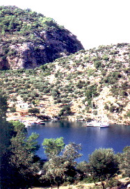 Bucht im Golf von Fethiye