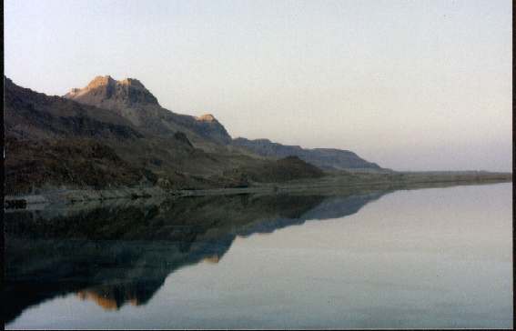 Totes Meer bei Masada